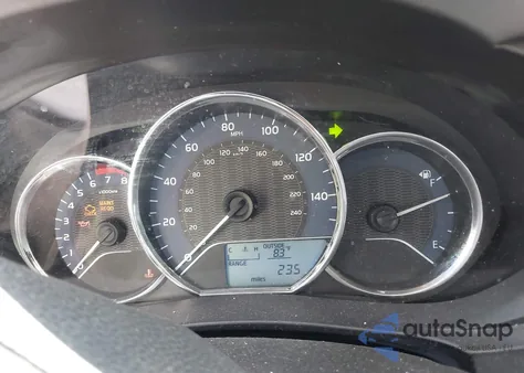 2016 Toyota Corolla Le из США, поврежденный, VIN 2T1BURHE6GC638075